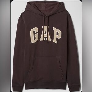 brown gap hoodie